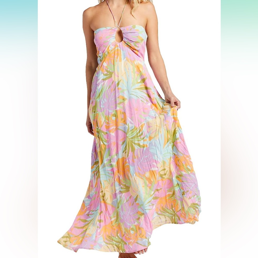 Long Billabong Floral Dress